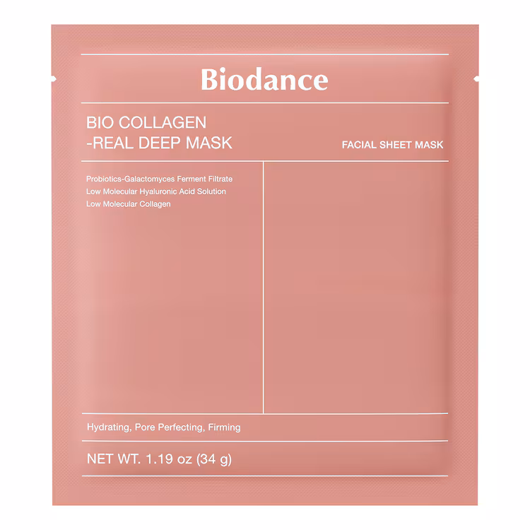 Biodance - Bio-Collagen Real Deep Mask – Mascarilla facial de hidrogel - 1 ud/34 g