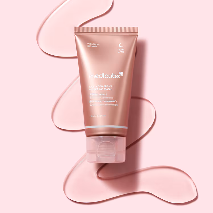 Medicube Collagen Night Wrapping Peel Off Mask 75ml – Mascarilla de noche reafirmante 75ml